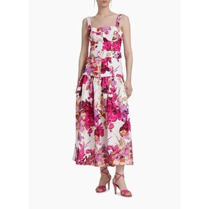 Nicholas the Label Lidia Floral Drop Waist Midi-Dress US6 $595